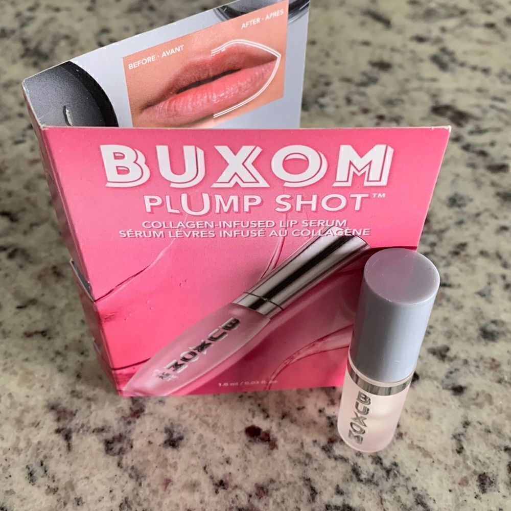 BUXOM PLUMP SHOT LIP SERUM .03 fl oz BNWT